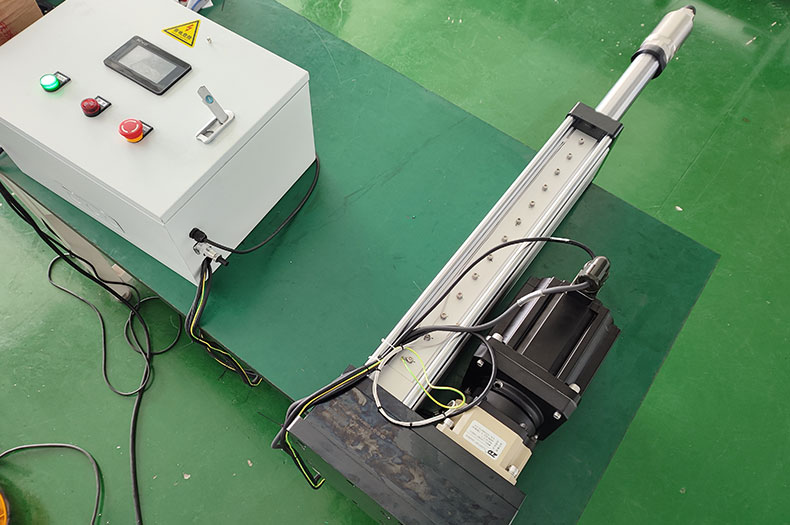 电缸通电后如何确定初始位置？