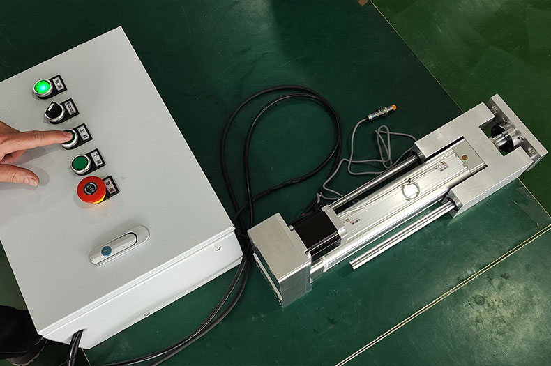 步进电动缸送料应用,助力生产线自动化升级